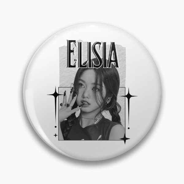 Item preview, Unis Elisia Black and White kpop girl group, korean pop idols, eight member girl group designed and sold by HELL0WBELLO.