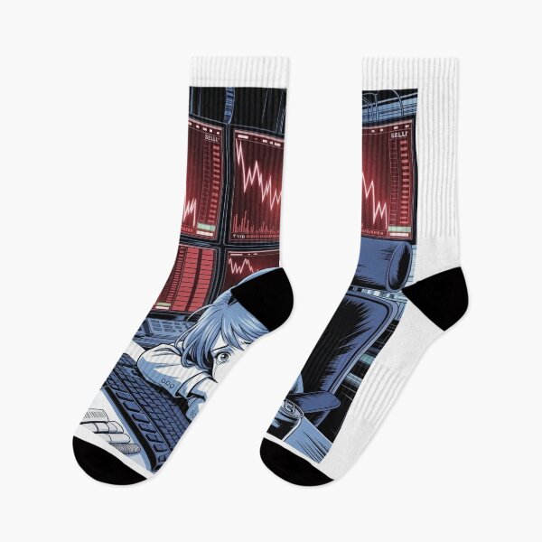 Item preview, When the Market Crashes – Day Trader Anime Design designed and sold by VolatilityEdge.