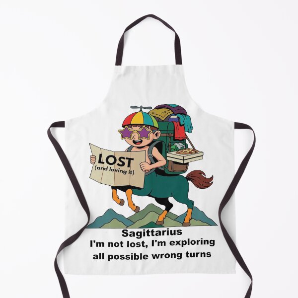 Item preview, Funny Sagittarius Zodiac - "Lost and Loving It" Optimistic Centaur Design designed and sold by ClaussShop.