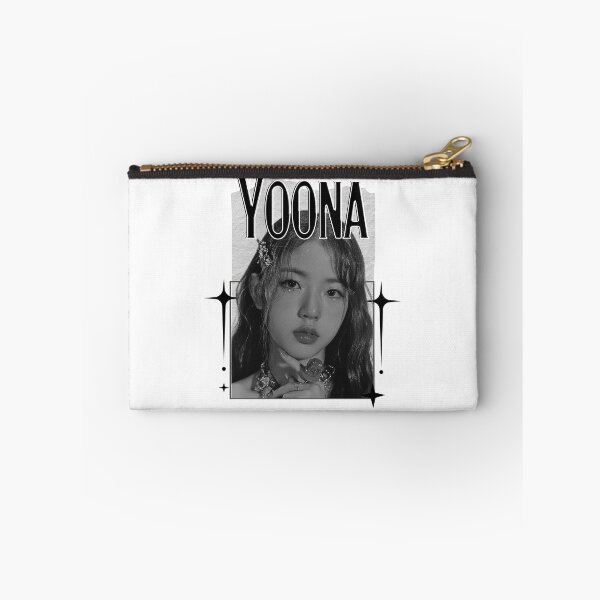 Item preview, Unis Yoona Black and White kpop girl group, korean pop idols, eight member girl group designed and sold by HELL0WBELLO.