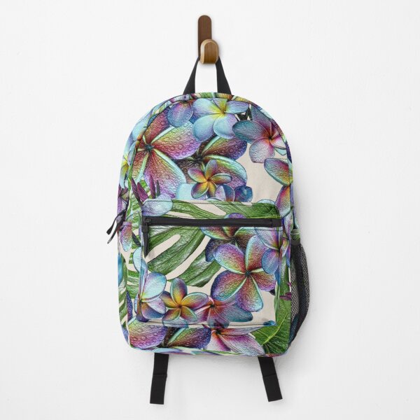 Item preview, Rainbow Plumeria with Embossed Texture designed and sold by MoodyMuseArt.