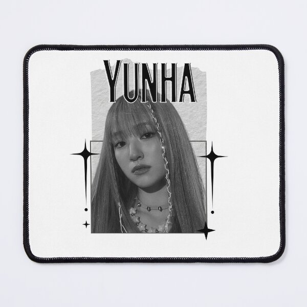 Item preview, Unis Yunha Black and White kpop girl group, korean pop idols, eight member girl group designed and sold by HELL0WBELLO.