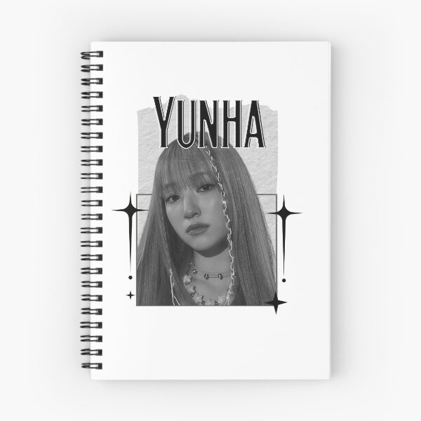 Item preview, Unis Yunha Black and White kpop girl group, korean pop idols, eight member girl group designed and sold by HELL0WBELLO.