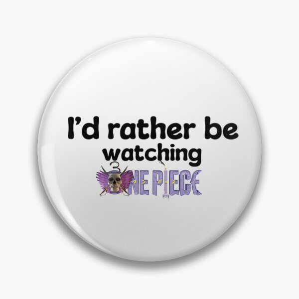 Item preview, I’d rather be Watching Live Action One Piece Mr. 3 designed and sold by Creative-lob0.