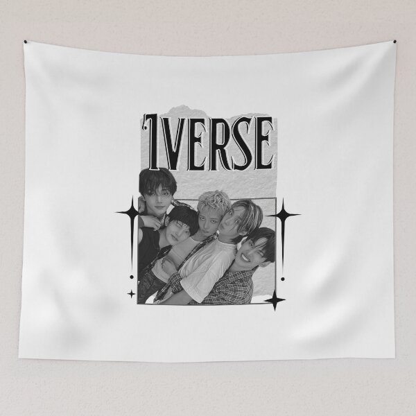 Item preview, 1vers  K-Pop Boy Group Portrait korean pop idols group kpop fan art designed and sold by HELL0WBELLO.