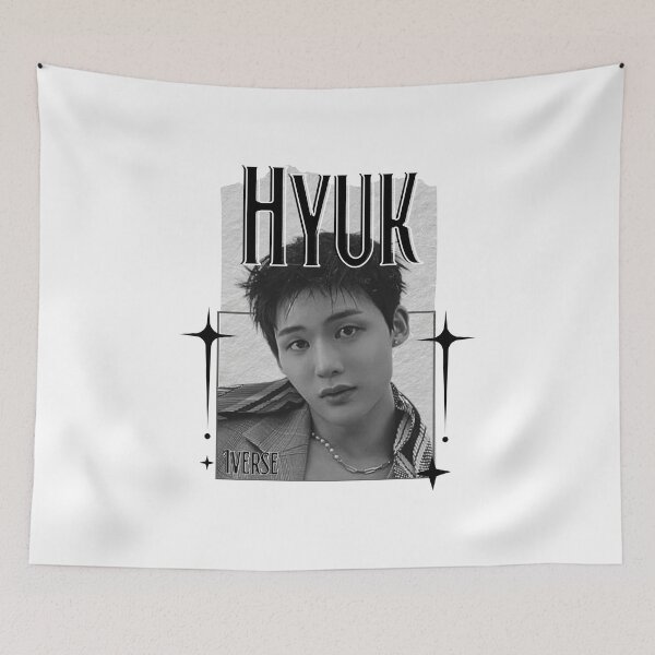Item preview, 1vers Hyuk K-Pop Boy Group Portrait korean pop idols group kpop fan art designed and sold by HELL0WBELLO.