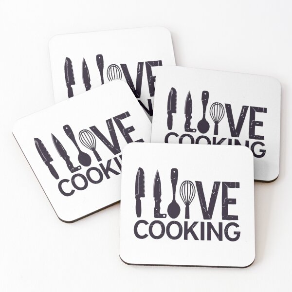 Item preview, I Love Cooking Shirt – Kitchen Utensils Cooking Lover T-Shirt for Chefs designed and sold by SOOLEZDRAWS.