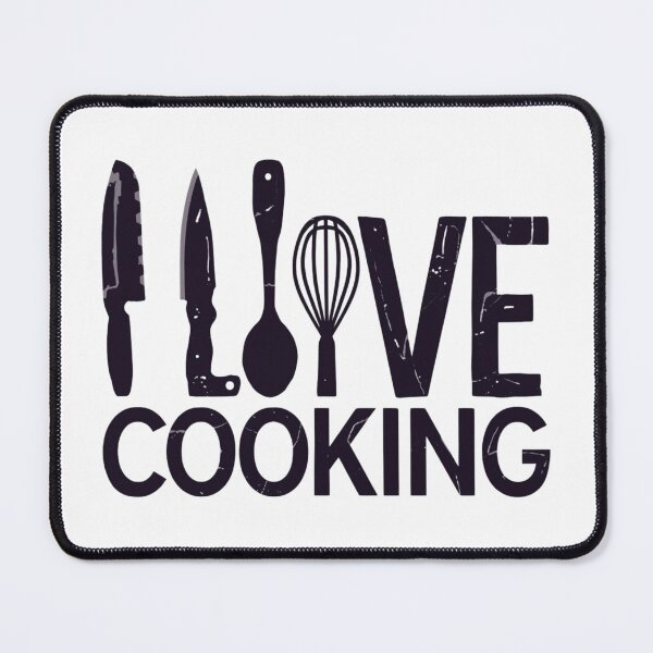 Item preview, I Love Cooking Shirt – Kitchen Utensils Cooking Lover T-Shirt for Chefs designed and sold by SOOLEZDRAWS.