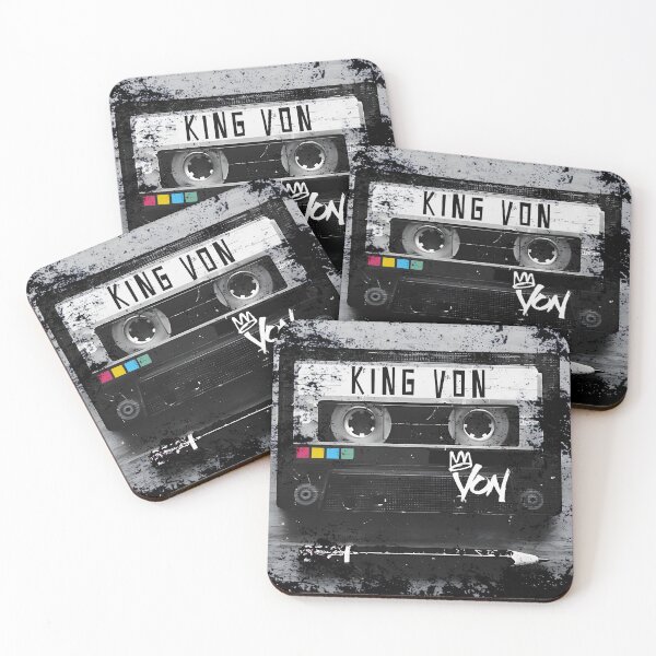 Item preview,  classic cassette - king von  designed and sold by MAX MILLER.