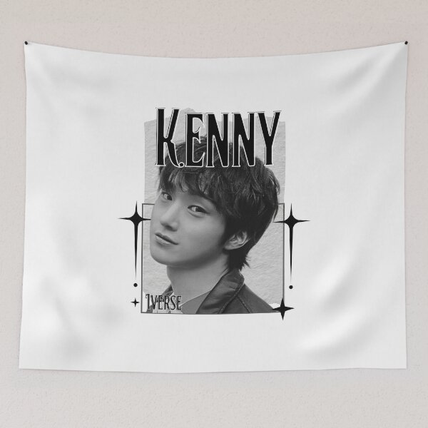 Item preview, 1vers Kenny K-Pop Boy Group Portrait korean pop idols group kpop fan art designed and sold by HELL0WBELLO.