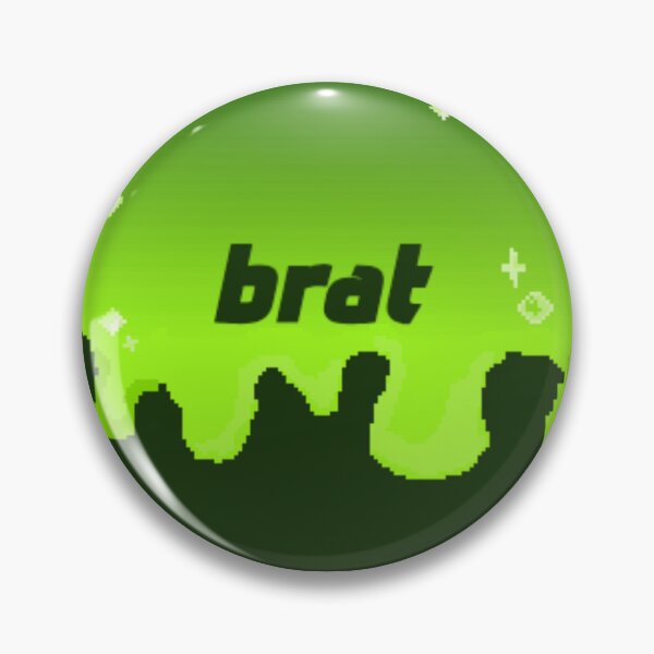 Item preview, Green background print. Brat. Pixel fan art. designed and sold by YaroshMaria.