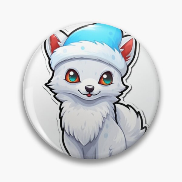 Item preview, Christmas Arctic Fox designed and sold by Solace Sparkles.