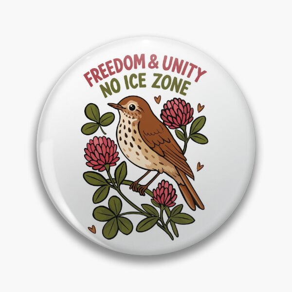Item preview, Vermont anti ice state bird and flower designed and sold by bonkshrimp.