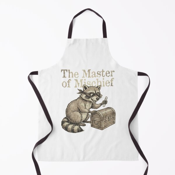 Item preview, The Mischievous Raccoon Master of Mischief Treasure Hunt designed and sold by chattsuede.