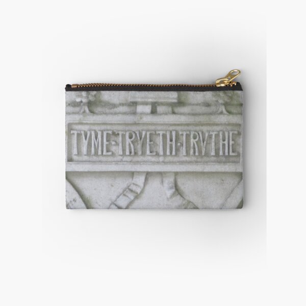 Item preview, TYME TRYETH TRVTHE Highgate Cemetery designed and sold by Katy Fryd.