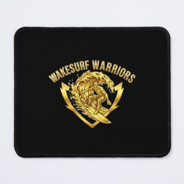 Item preview, Wakesurf Warriors – Golden Surf Design designed and sold by SeaPolar.