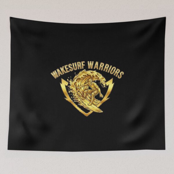 Item preview, Wakesurf Warriors – Golden Surf Design designed and sold by SeaPolar.