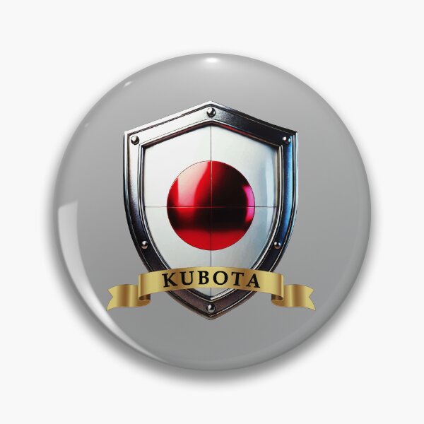 Item preview, Kubota Japan Family Name Shield designed and sold by Highlandkings.