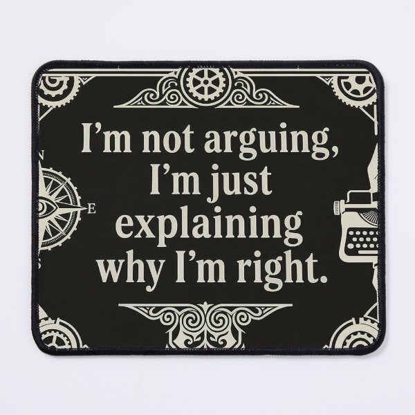 Item preview, For the thinkers, the explorers, and the stubbornly correct. designed and sold by HenryPV777.