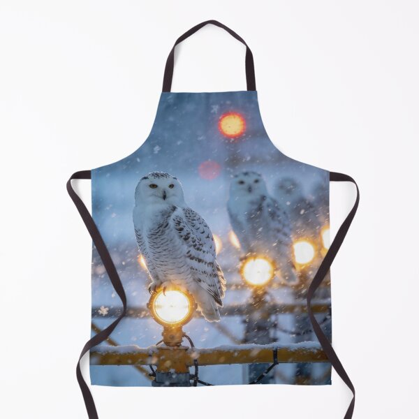 Item preview, Snowy Owls designed and sold by HabitableMoons.
