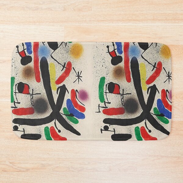 Item preview, Abstract Surreal Shapes Inspired by Joan Miró – Minimalist Colorful Modern Art designed and sold by Bondira-Spono.