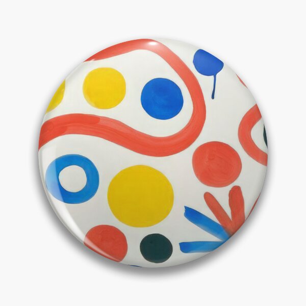 Item preview, Abstract Surreal Shapes Inspired by Joan Miró – Minimalist Colorful Modern Art designed and sold by Bondira-Spono.