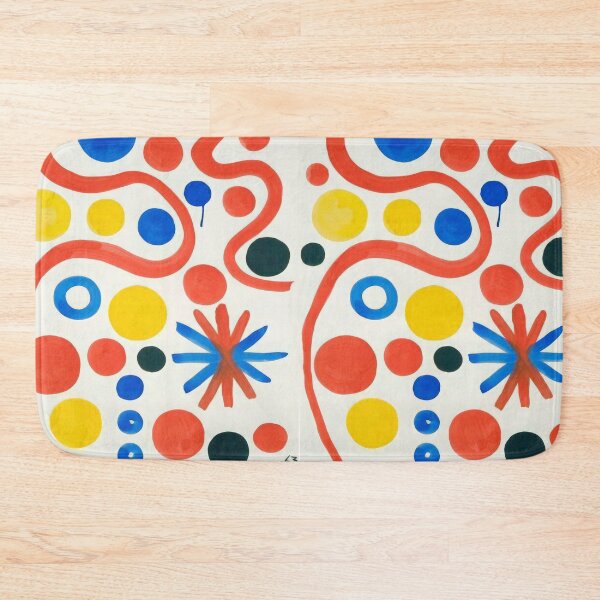 Item preview, Abstract Surreal Shapes Inspired by Joan Miró – Minimalist Colorful Modern Art designed and sold by Bondira-Spono.