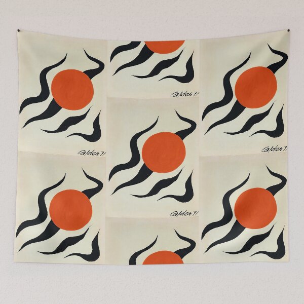 Item preview, Abstract Surreal Shapes Inspired by Joan Miró – Minimalist Colorful Modern Art designed and sold by Bondira-Spono.