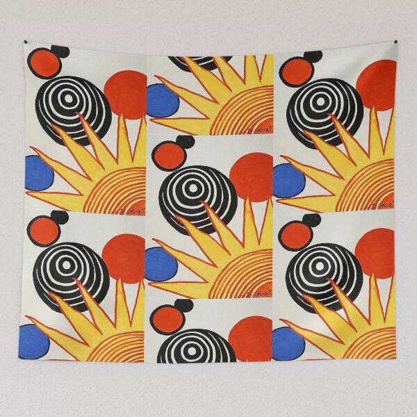 Item preview, Abstract Surreal Shapes Inspired by Joan Miró – Minimalist Colorful Modern Art designed and sold by Bondira-Spono.