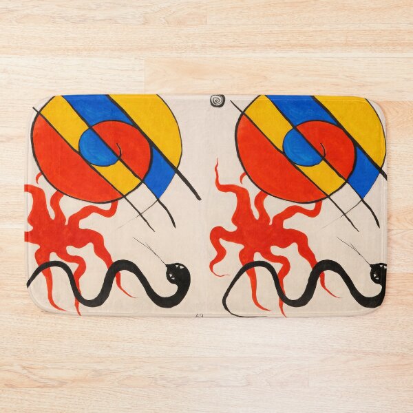 Item preview, Abstract Surreal Shapes Inspired by Joan Miró – Minimalist Colorful Modern Art designed and sold by Bondira-Spono.