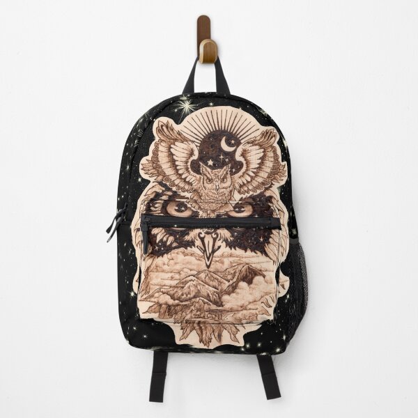 Item preview, Owl Spirit of the Mountain Woodburn designed and sold by MoodyMuseArt.