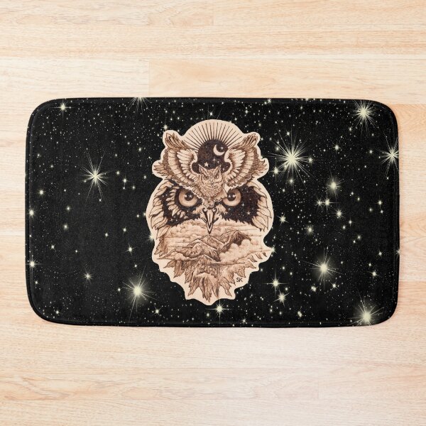 Item preview, Owl Spirit of the Mountain Woodburn designed and sold by MoodyMuseArt.