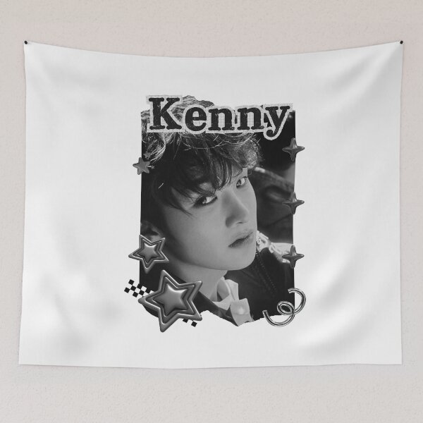 Item preview, 1vers Kenny K-Pop Boy Group Portrait korean pop idols group kpop fan art designed and sold by AJUNICE STUDIO.