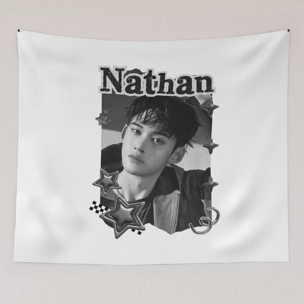 Item preview, 1vers Nathan K-Pop Boy Group Portrait korean pop idols group kpop fan art designed and sold by AJUNICE STUDIO.
