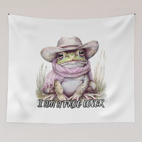 Item preview, Frog Lover Cute Illustration designed and sold by All About DigiCraft by Fedelina.