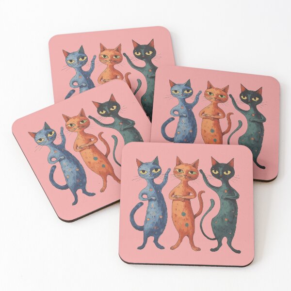 Item preview, Dancing cats. Henri Matisse style. designed and sold by Natalia-Vlad.