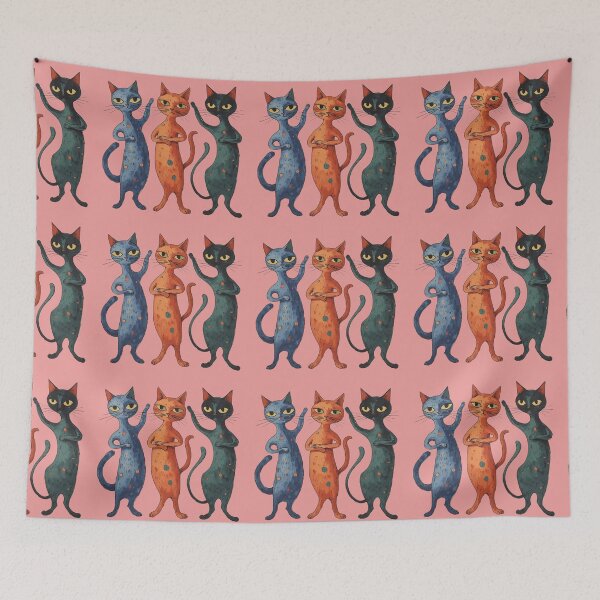 Item preview, Dancing cats. Henri Matisse style. designed and sold by Natalia-Vlad.