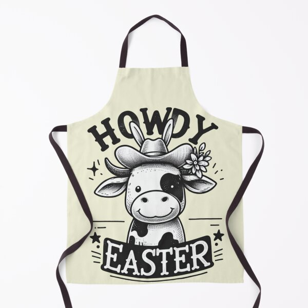 Item preview, Howdy Easter Cow Cowboy Hat Western Retro Aesthetic designed and sold by Testarossi Designs.