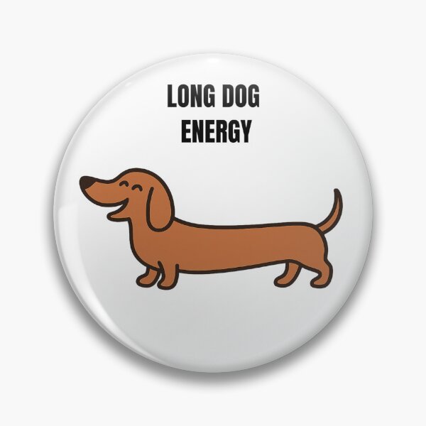 Item preview, Lindo perro salchicha de pelo largo designed and sold by PrimeThreads.