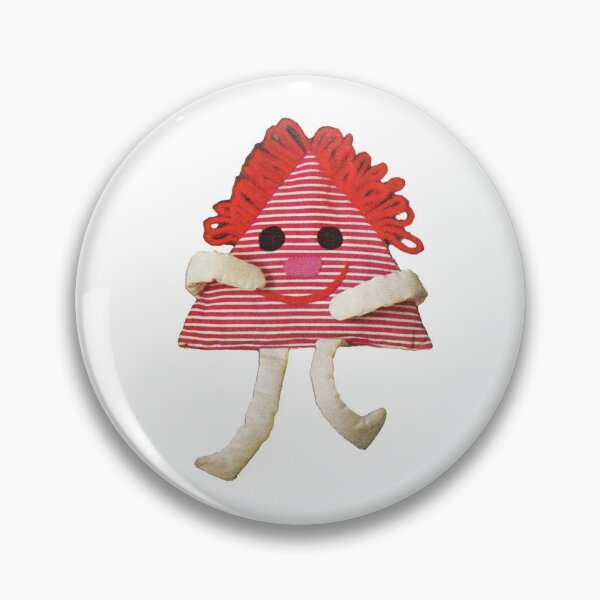 Item preview, Kitsch Triangle Plush Toy Weirdcore  designed and sold by The Sticker Bureau.