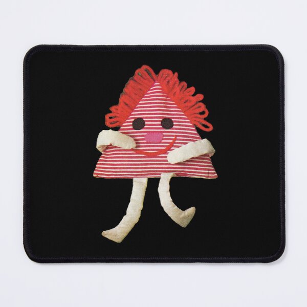 Item preview, Kitsch Triangle Plush Toy Weirdcore  designed and sold by The Sticker Bureau.