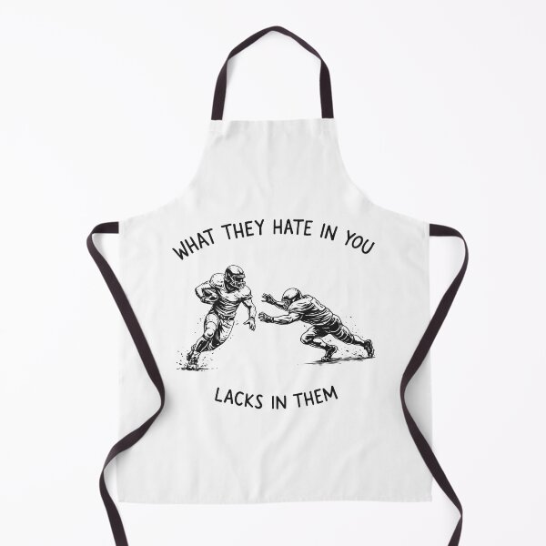Item preview, Football Tackle Motivation Quote What They Hate In You Lacks In Them designed and sold by JessArty ⭐⭐⭐⭐⭐.