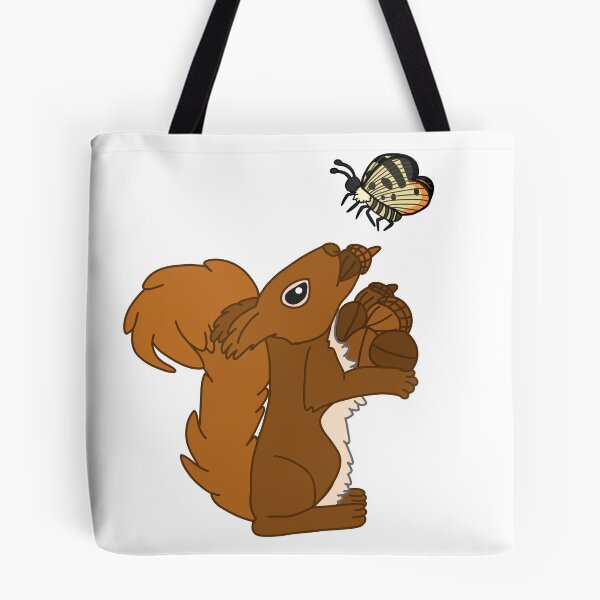Item preview, ADHD Squirrel with butterfly designed and sold by RainyArtworks.