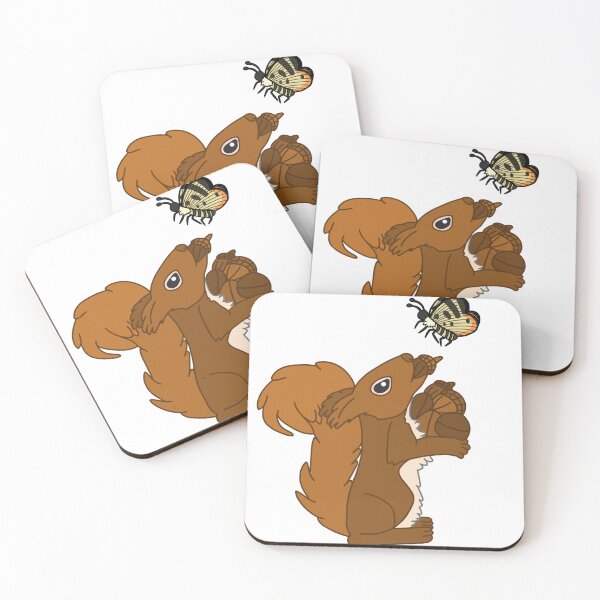Item preview, ADHD Squirrel with butterfly designed and sold by RainyArtworks.