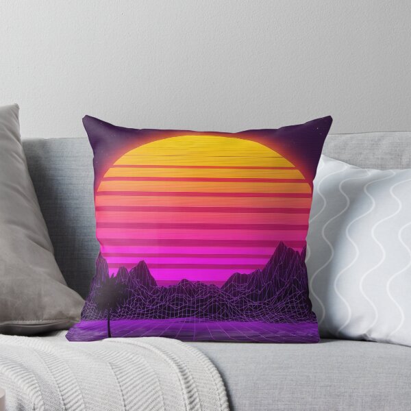 Item preview, Retro Synthwave Sunset Drive with Palm Trees designed and sold by powersunlight.