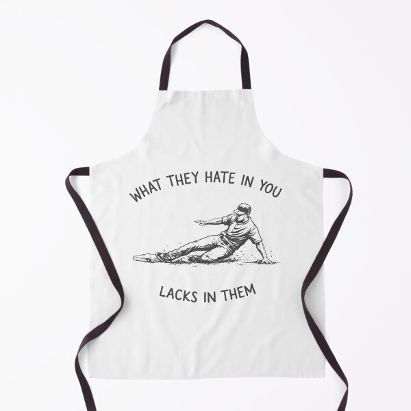 Item preview, Baseball Slide Motivation Quote What They Hate In You Lacks In Them designed and sold by JessArty ⭐⭐⭐⭐⭐.