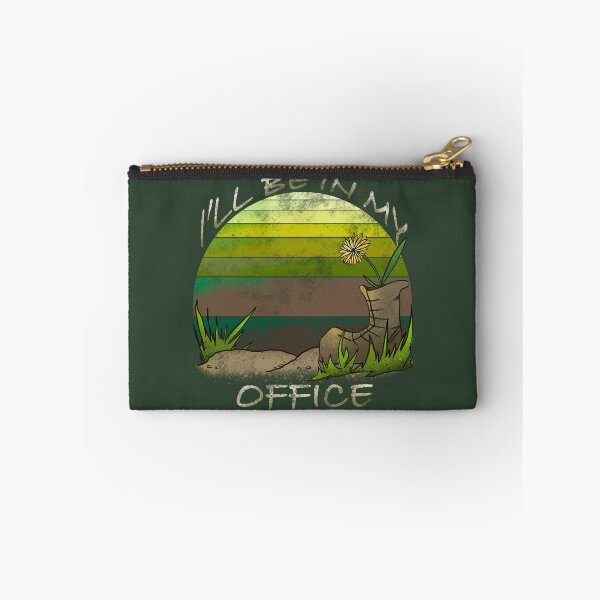Item preview, I'll Be In My Office - Dandelion Boot Deep Forest Gradient Funny Nature Art designed and sold by TheArtOfTreble.