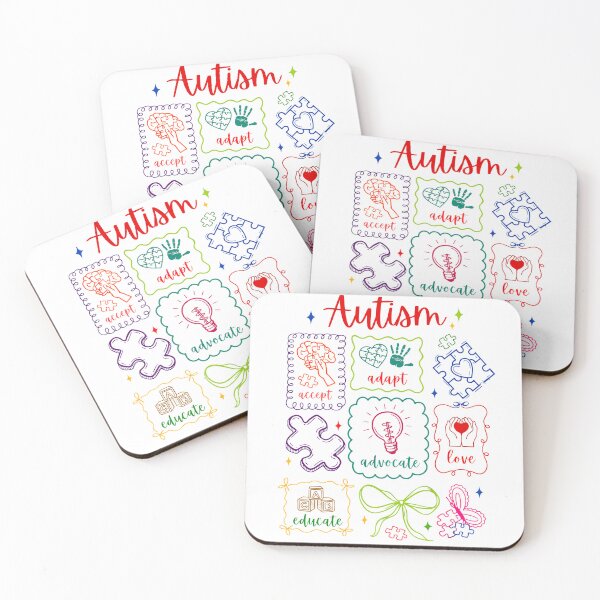 Item preview, Autism Accept Adapt Advocate Love Educate designed and sold by margamPagenberg.