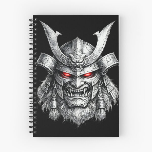 Item preview, Samurai Mask Warrior – Japanese Demon Helmet Fantasy Design designed and sold by CreativeMindsetLab.