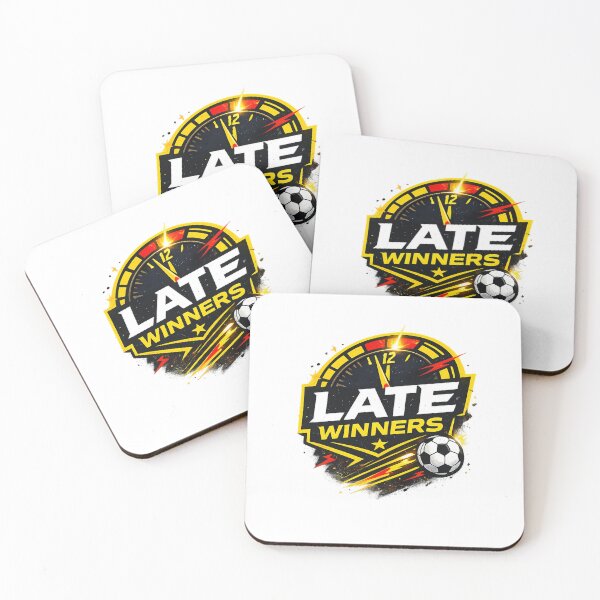 Item preview, Late Winners Football Graphic – Last Minute Goal Streetwear Design designed and sold by Game With Zeek.